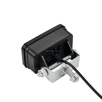 Barre lumineuse avant pour moto Yozma IN10, en alliage d'aluminium, lampe de conduite auxiliaire à LED avec support de montage sur guidon, kit de câblage