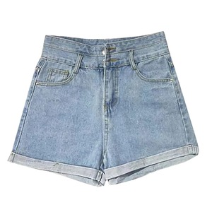 New Plain Distressed Denim Shorts 2025 Customize Casual <b>Women's</b> Shorts Premium Summer <b>Jeans</b> Shorts for <b>Women</b> - Product Image 1