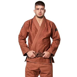 Vêtements de sport personnalisés pour hommes Kimono BJJ avec logo personnalisé Technique de coupe automatisée Combinaison d'arts martiaux - Product Image 5