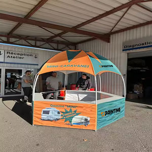 Tongjie Custom Advertising <span class=keywords><strong>Promo</strong></span> Booth eventi espositivi stand 3x3 tenda grande esposizione esagonale cupola tenda - Product Image 5