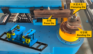 <span class=keywords><strong>Cintreuse</strong></span> de tuyau de chaudière en métal serpentine automatique électrique faite <span class=keywords><strong>maison</strong></span> équipement de cintrage de tuyau de climatisation - Product Image 3