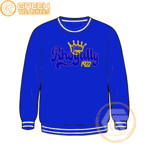 Sudadera de lana de algodón Sigma Gamma Rho personalizada de alta calidad, Jersey bordado, chaqueta para mujer, ropa griega, estilo de hermandad - Product Image 2