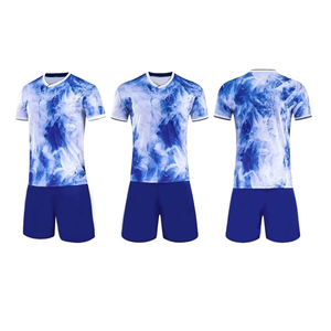High Quality 100% Polyester France Soccer Jerseys Durable Lightweight Sublimation Training Uniform Quick Dry Custom Logo - Product Image 2