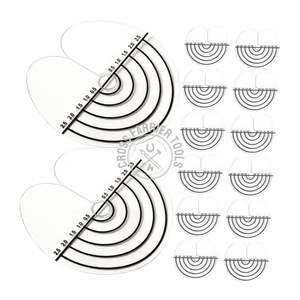 Meilleurs protège-chaleur pour extensions capillaires, coussinets de protection thermique pour extensions pré-collées en U, 50 pièces, outils pour extensions capillaires - Product Image 1