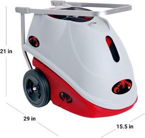 Nueva máquina lanzapelotas de tenis Lbster Sports Elite One con batería, lanzamiento de esquina a esquina, topspin y backspin 60 °   Lobs, duración de 4 a 8 horas - Product Image 3