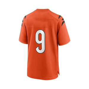 Maillot de football américain unisexe à manches courtes tendance, respirant, service OEM, impression par sublimation, séchage rapide pour l'été - Product Image 6