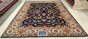 Hermosa Oushak anudada a mano 100% alfombras de lana técnica de pila de bucle alfombra suave para uso doméstico y en la cocina al por mayor - Product Image 3