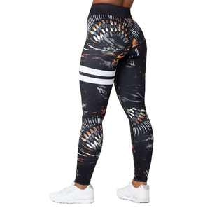 Leggings de sport pour femmes à taille haute, leggings de yoga personnalisés par sublimation, leggings de sport pour la salle de sport, leggings de sport pour femmes, fabrication - Product Image 4
