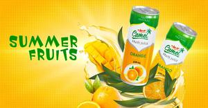 Jugo de Naranja en Lata de 330 ml, Marca Camel, Calidad Premium, Refresco, Precio Económico, de AB Vietnam - Product Image 6