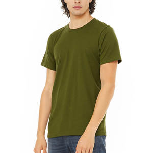 เสื้อยืดแขนสั้นผ้าแคนวาสใส่ได้ทั้งชายและหญิงผลิตจากผ้าแคนวาสยี่ห้อ Bella + สั่งติดฉลากได้ตามต้องการ - Product Image 4