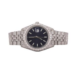 Reloj de Moissanita Personalizado que Pasa la Prueba del Diamante, Color DEF, VVS, Estilo Hiphop, para Hombre - Product Image 3
