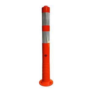 Delineator 100 X 10 cm TPU Flexible Buoy Traffic Warning Product with Socketed Feature - Product Image 1