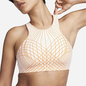 Top Deportivo de Alta Calidad con Soporte, Top de Gimnasio y Yoga de Color Liso con Sujetador, Top Deportivo de Sublimación Personalizado de Moda - Product Image 1