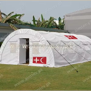 เป้าหมายทางการแพทย์เต็นท์สำหรับทุกสภาพอากาศมีขนาดสีและโลโก้ที่กำหนดเองได้น้ำหนักเบาและสารหน่วงไฟที่สามารถเคลื่อนย้ายได้ - Product Image 1