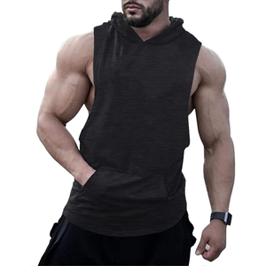 Camiseta sin mangas de entrenamiento para hombre, 2 camisetas sin mangas para gimnasio y culturismo - Product Image 2