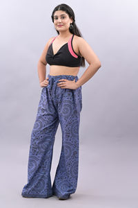 Primavera Verano señoras pantalones algodón impreso pantalones mujeres ropa de casa pijama pantalón con bolsillo mujeres moda india algodón estampado Pantalones - Product Image 4