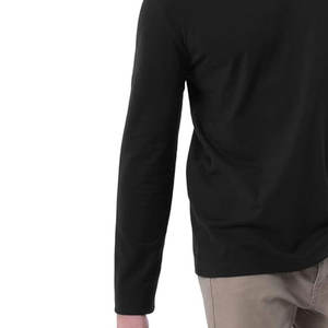 เสื้อสเวตเตอร์สวมหัวของผู้ชายสไตล์สตรีทแวร์เสื้อกันหนาวแขนยาวให้ความอบอุ่นสำหรับฤดูหนาวสีพื้น - Product Image 6