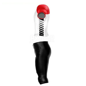 Uniforme de fútbol duradero y cómodo hecho de tela absorbente de sudor con costuras reforzadas diseñadas - Product Image 4