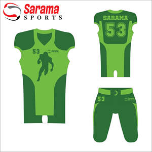 Uniforme de Football américain entièrement pressé pour hommes, sur mesure, impression par Sublimation, nouvel arrivage 2022 - Product Image 3