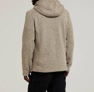 Sweat à capuche à fermeture éclair complète de qualité supérieure avec deux poches sweats à capuche lourds français éponge Vintage coton tissu à capuche tenue de couleur unie - Product Image 6