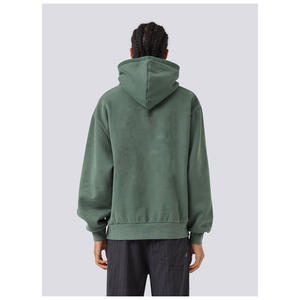 Trending Modern Fit Puños elásticos Venta al por mayor única Sudadera con capucha para hombres Suave Cómodo Essential Modern Fit Pullover Hoodie - Product Image 2