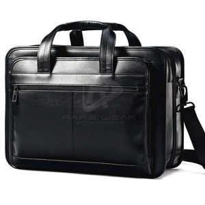 2026 New Arrival Leather <b>Laptop</b> Bag Padded Leather Carry <b>Case</b> Adjustable Strap Custom Made Wholesale Rate - Product Image 5