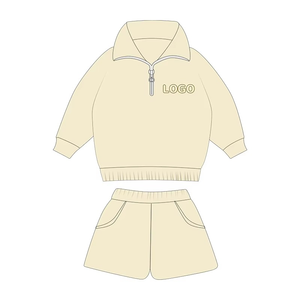 Ensemble de survêtements 2 pièces avec broderie personnalisée et personnalisée pour garçons et enfants - Product Image 4