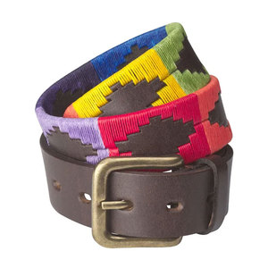 เข็มขัดขี่ม้าหนังแท้แบบคลาสสิกสำหรับผู้ชาย ปักลายดาว  รับผลิตตามสั่ง/OEM/ODM - Product Image 5