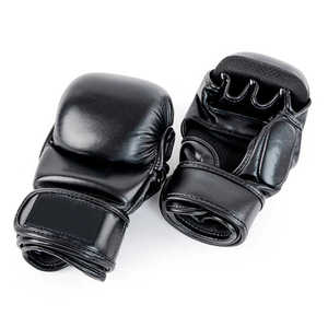 ถุงมือ MMA สำหรับชกมวยทำจากหนังโลโก้ตามสั่ง - Product Image 1
