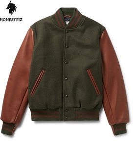 แจ็กเก็ตคอปกตั้งสำหรับผู้ชาย, เสื้อแจ็คเก็ตกันลมกันหนาวมีตัวอักษรคุณภาพสูงกันลมน้ำหนักเบาใส่สบาย - Product Image 1