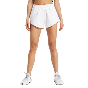 Shorts Deportivos de Algodón de Cintura Alta para Mujer con Logotipo Personalizado, Ropa Deportiva Transpirable para Deportes de Verano y Actividades Casuales para Chicas - Product Image 3