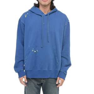 Vente chaude hommes en détresse pull à capuche à la mode thermique sweats à capuche 6XL taille lourd en détresse impression vêtements en gros - Product Image 1