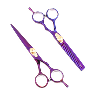 Ciseaux de barbier en acier, ciseaux à cheveux, ensemble de ciseaux pour la coupe de cheveux - Product Image 6