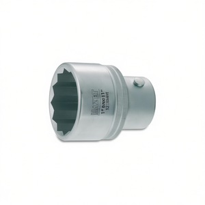 Hazet 1'' Short <b>12</b>-<b>point</b> Metric Square <b>Socket</b> - Product Image 2