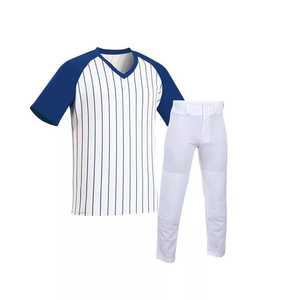 Uniforme de Béisbol Personalizado de Color Sólido, Tela de Poliéster/Spandex de Alta Calidad, Antibacteriano, Secado Rápido, Personalizable - Product Image 1