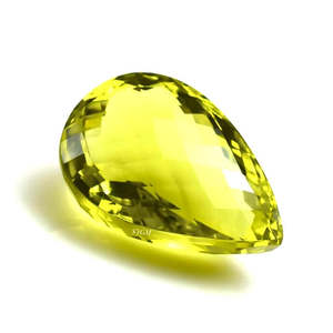 พลอยเลมอนควอตซ์ธรรมชาติ ขนาด 12 มม. รูปทรงสี่เหลี่ยมเจียระไน สีเขียวทอง สำหรับทำแหวน จี้ ต่างหู งานฝีมือ DIY เครื่องประดับ - Product Image 3