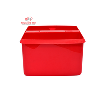 Conteneur alimentaire multifonctionnel en plastique à 3 compartiments, design moderne, OEM/ODM, vente en gros, rectangulaire, moulé par injection