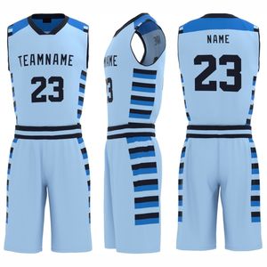 Nouvel ensemble d'uniformes de basketball pour adultes grande taille, respirant et à séchage rapide, sublimé, idéal pour l'été - Product Image 1