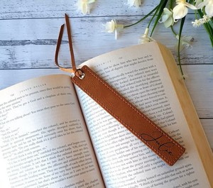 Mineti trống laserable giả da cá nhân Bookmark Laser khắc kỳ nghỉ đọc sách Quà Tặng tùy chỉnh cuốn sách người yêu Quà Tặng da - Product Image 1