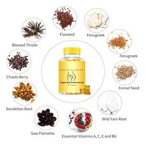 Gummies d'agrandissement des fesses à faible MOQ, efficaces pour des fesses plus volumineuses, marque privée, pour l'amélioration des hanches et des fesses - Product Image 2