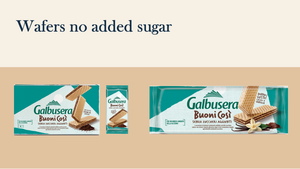 Barres de cacao sans sucre ajouté Buoni Cosi Galbusera multipack 180g sans sucre ajouté GVerdi Sélection Alimentaire Italienne - Product Image 5