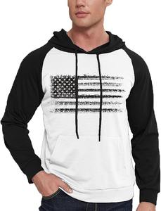 Vente en gros de sweat à capuche pour homme streetwear surdimensionné et décontracté sweat à capuche blanc uni hiver sweat à capuche chaud - Product Image 5