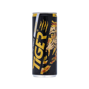 Bebida energética Tiger de 250 ml en lata, potenciador para la alerta y la concentración - Product Image 1