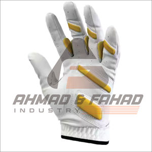 Logotipo personalizable Unisex de alta calidad Cabretta guantes de golf de cuero de oveja protección UV impermeable para deportes de manos izquierdas y derechas - Product Image 1