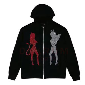 New Design Customized Color Best Selling Men <b>Rhinestone</b> <b>Hoodies</b> Casual Wear Full Sleeve Men <b>Rhinestone</b> <b>Hoodies</b> - Product Image 1