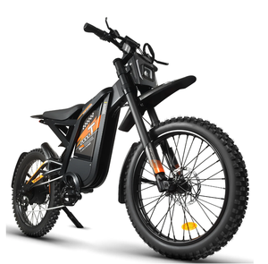 T2000 Electric Dirt <b>Bike</b> for Adults 3000W for 60V 30Ah Lead-Acid Battery Electric Motorcycle 37MPH 85+ Miles Carbon Fibre <b>Frame</b> - Product Image 3