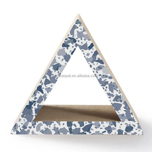 ของเล่นแมวข่วนเป็นมิตรกับสิ่งแวดล้อม6ด้านของเล่นการ์ตูนรูปสามเหลี่ยมหรูหราถอดออกได้ - Product Image 4