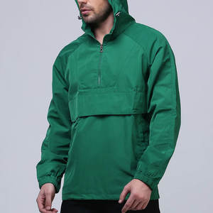 Nuevo artículo Presenta la venta en línea de chaqueta cortavientos para hombres Elegante chaqueta Anorak con estampado y color personalizado para hombres - Product Image 1