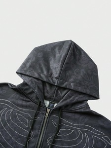 Womens <b>funnel</b> neck zip hoodie fleece long sleeve soft cozy jacket stylish casual outfit for lounge gym or travel fashion wear - Product Image 5