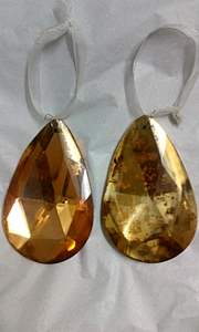 Customized Antique Dark Bronze Novelty Heart-Shape Christmas <b>Glass</b> <b>Ornaments</b> Baubles Outdoor Decor for Holiday Item - Product Image 5